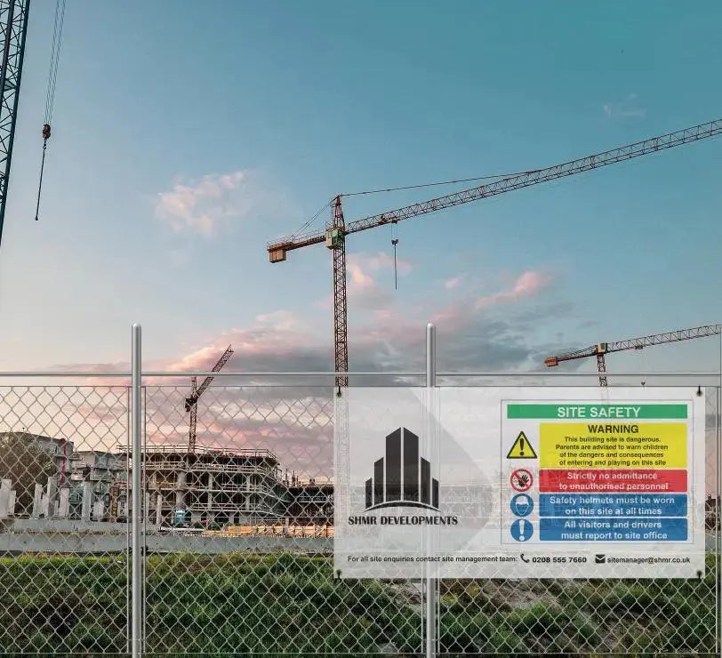 Mesh Banner For Construction Safety__Bannerbay.co.uk