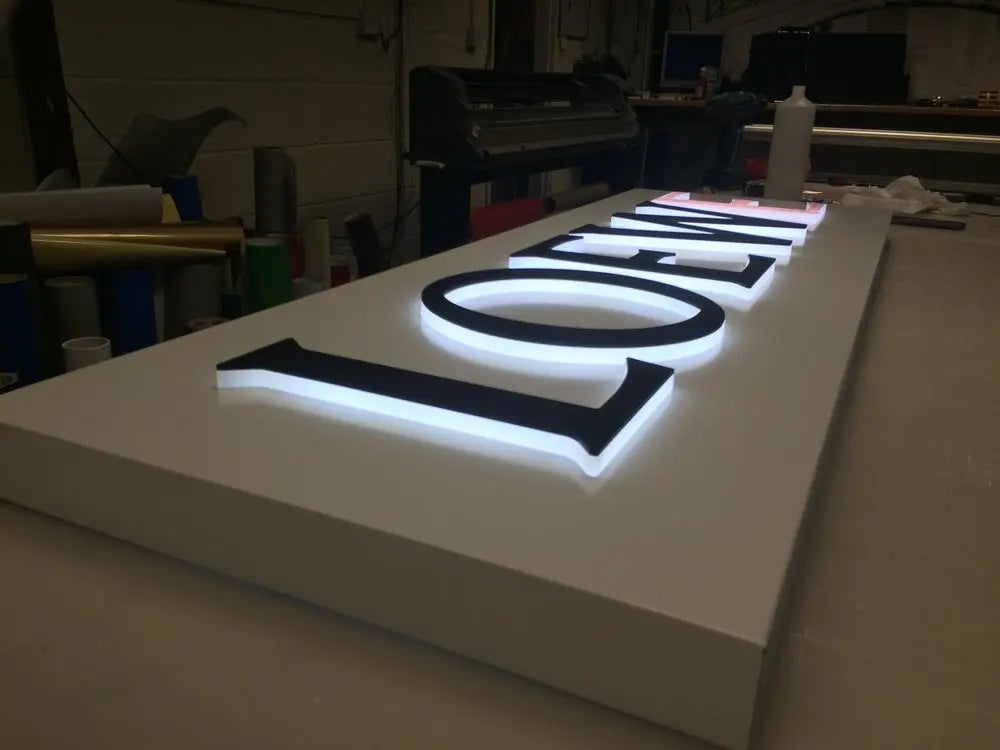 Backlit Sign